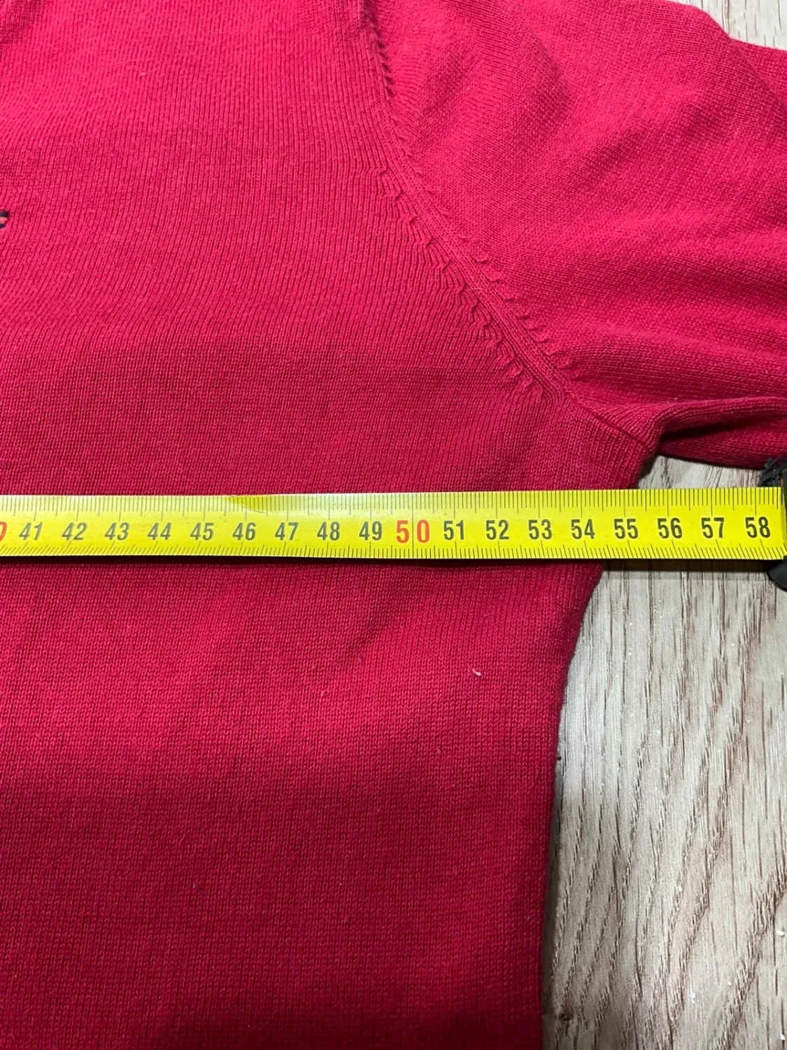Pull Tommy Hilfiger V-neck Femme L 100%Coton Rouhe – photo 12